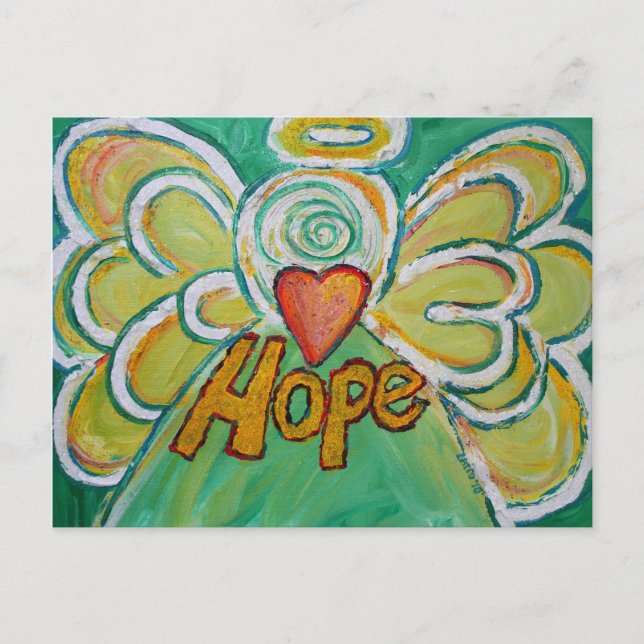 Postal Hope Angel Postcard (Anverso)