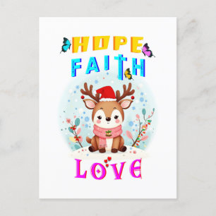 Postal Hope Faith Love