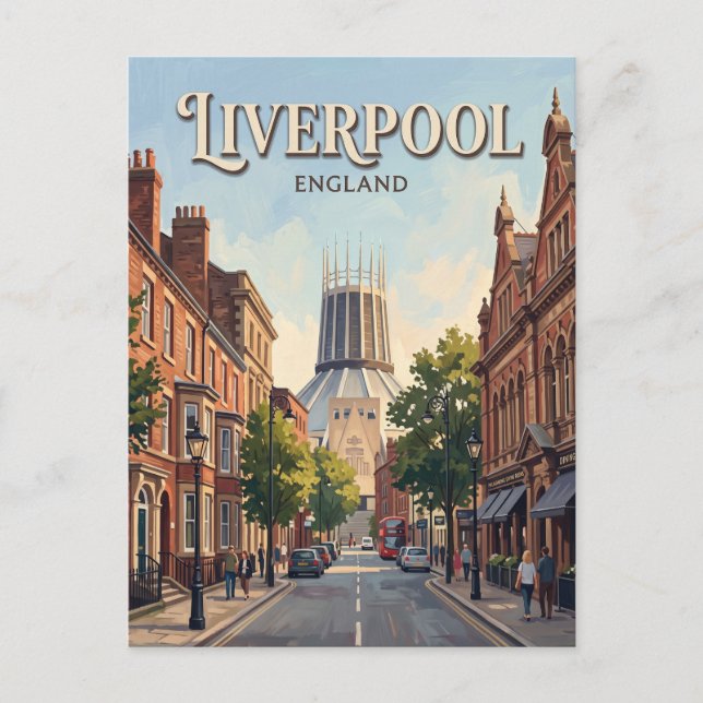 Postal Hope Street Inglaterra (Anverso)