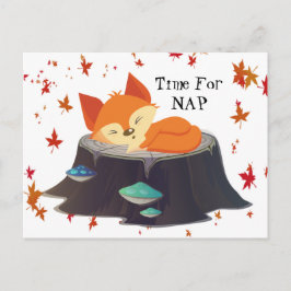 Postal Hora De La Fox De Nap