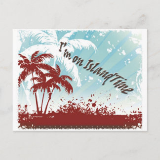 Postal Hora de la isla