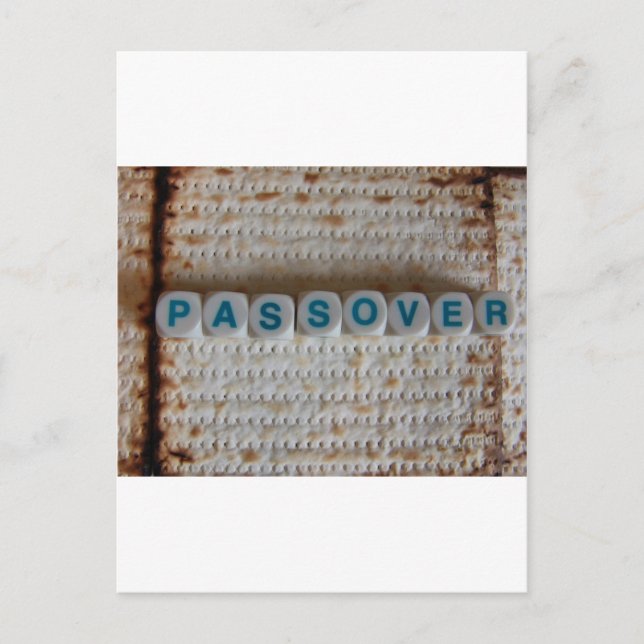 Postal hora de Matzoh (Anverso)