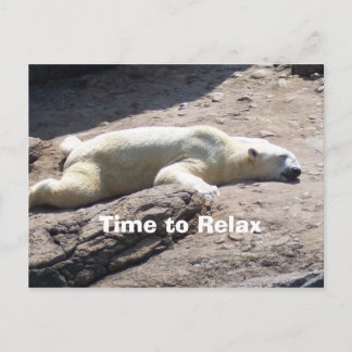 Postal Hora de relajarse