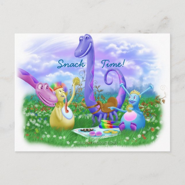 Postal ¡Hora del aperitivo! (Anverso)