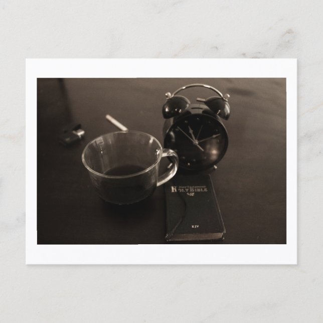 Postal Hora del Café con Cristo J. H. Thornton (Anverso)