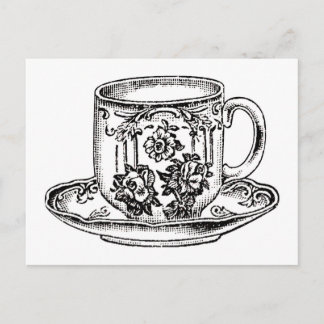 Postal - Hora del té