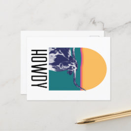 Postal Hora Dorada Longhorn