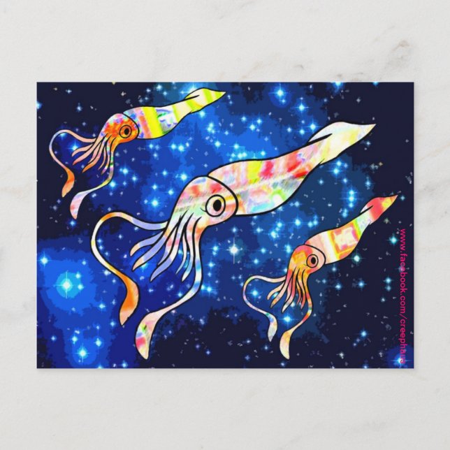 Postal Hora feliz (Anverso)