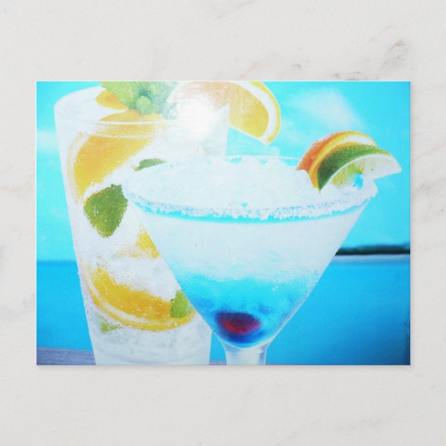 Postal Hora feliz II (Anverso)