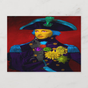 Postal Horatio Nelson Pop Art