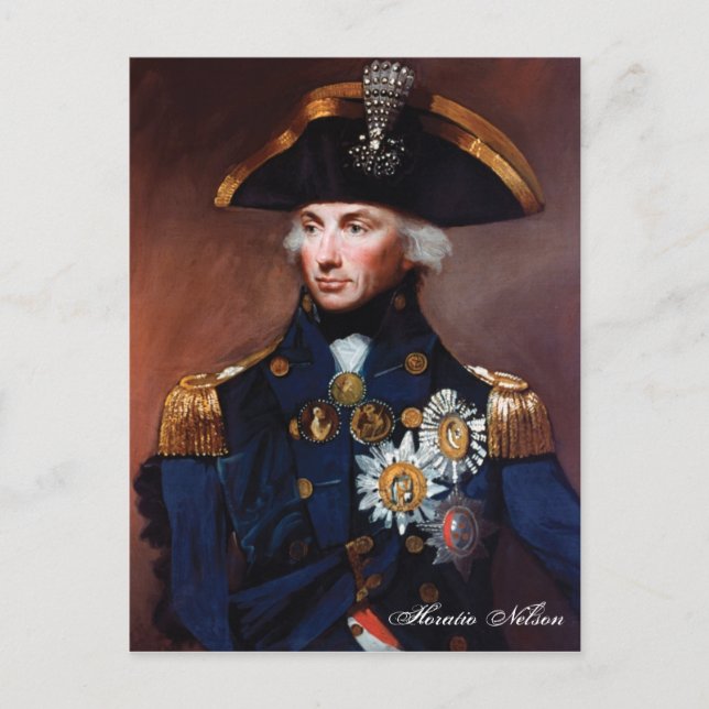 Postal Horatio Nelson Postcard (Anverso)