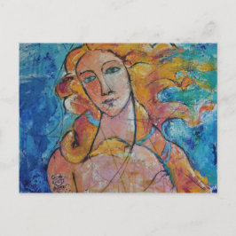 Postal horizontal de belleza eterna