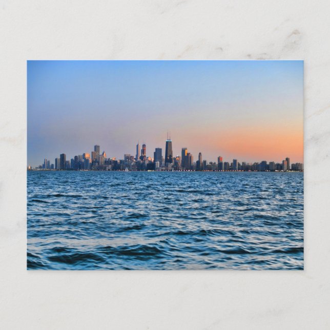 Postal Horizonte de Chicago (Anverso)