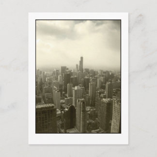 Postal Horizonte de Chicago mono