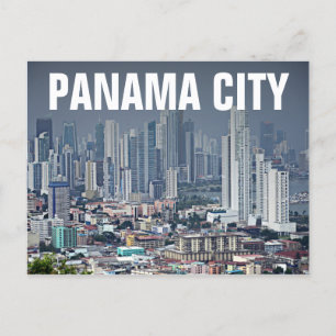 Postal Horizonte de ciudad de Panamá