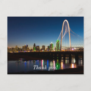 Postal Horizonte de Dallas al amanecer