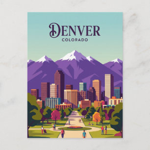 Postal Horizonte de Denver EE. UU.