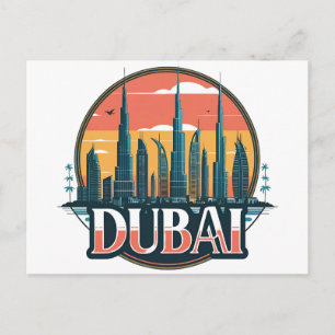 Postal Horizonte de Dubái Viajes
