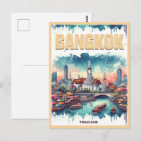 Horizonte de la ciudad de Bangkok - regalos de via