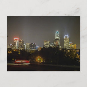 Postal Horizonte de la ciudad de Charlotte