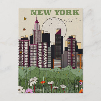 Postal Horizonte de la Ciudad de Nueva York