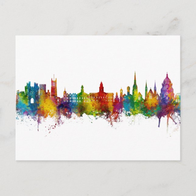 Postal Horizonte de Lancaster Inglaterra (Anverso)