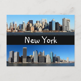 Postal Horizonte de Manhattan, Nueva York