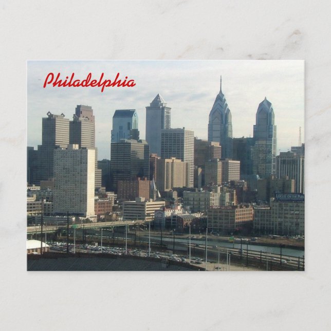 Postal Horizonte de Philadelphia (Anverso)