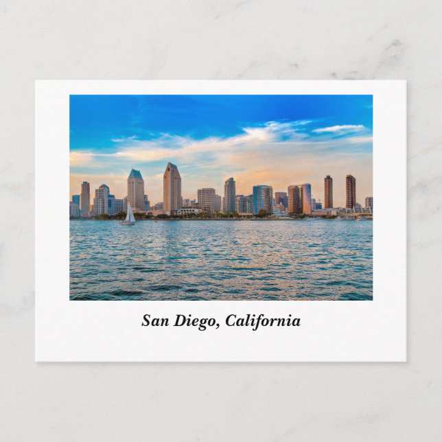 Postal Horizonte de San Diego, CA (Anverso)