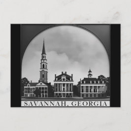 Postal Horizonte de Savannah Georgia  | Paisaje urbano de