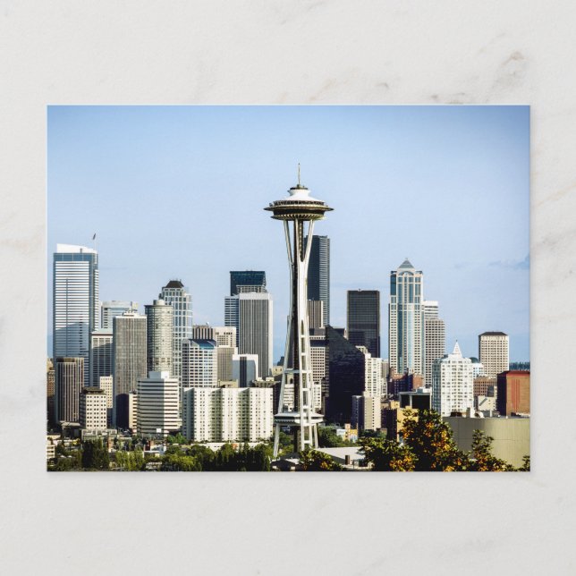 Postal Horizonte de Seattle  (Anverso)