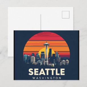 Postal Horizonte de Seattle, Washington