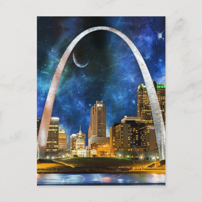 Postal Horizonte de Spacey St. Louis (Anverso)