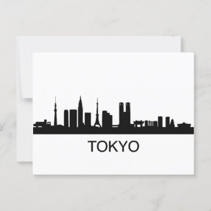Postal Horizonte de Tokio Japón - Horizonte de Tokio	