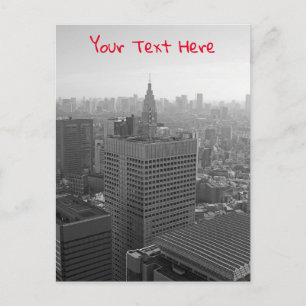 Postal Horizonte de Tokio, Japón. Personalizable