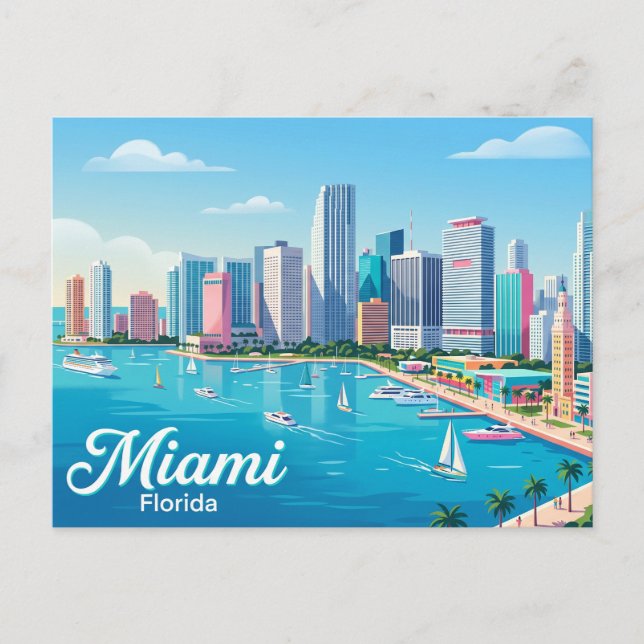 Postal Horizonte de USA (Anverso)