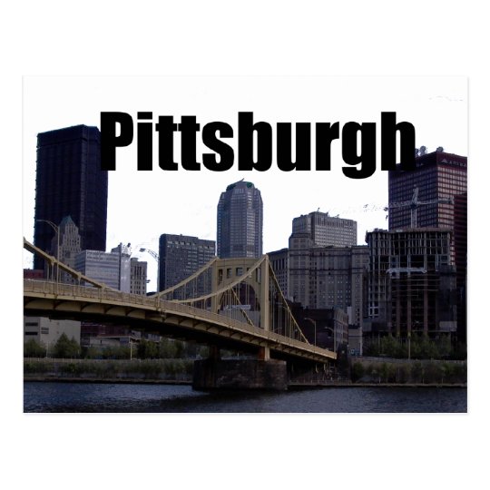 Postal Horizonte del PA de Pittsburgh con Pittsburgh en