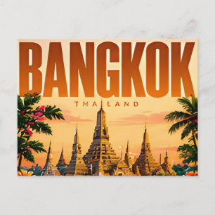 Postal 🌴 Horizonte moderno de Bangkok con estilo urbano