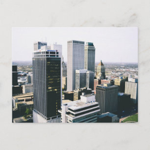 Postal Horizonte urbano de Downtown Tulsa
