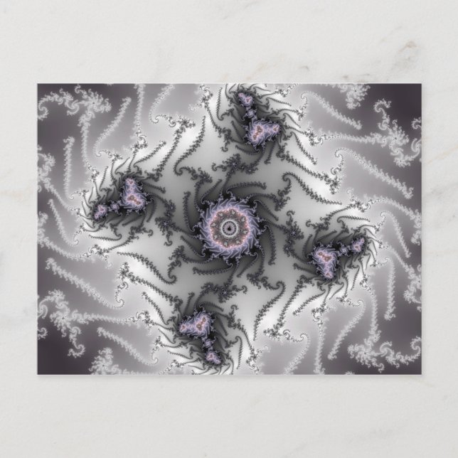 Postal Hormiga - Fractal (Anverso)