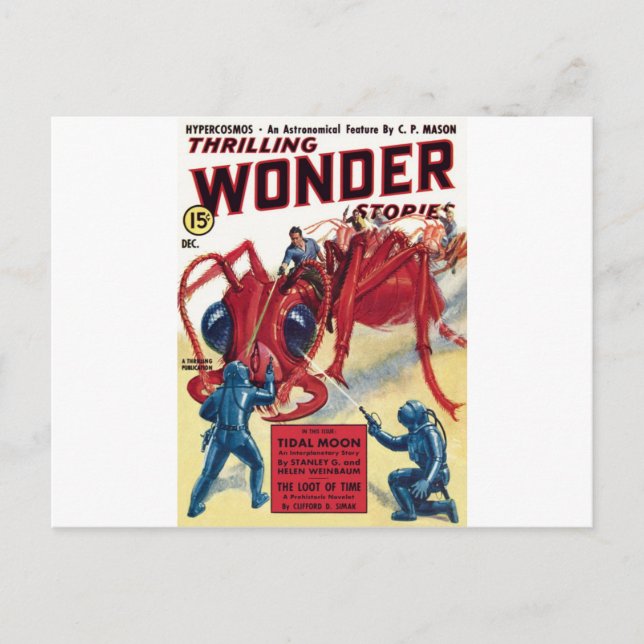 Postal Hormiga roja gigante (Anverso)