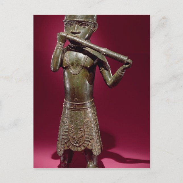 Postal Hornblower, de Benín, Nigeria (Anverso)