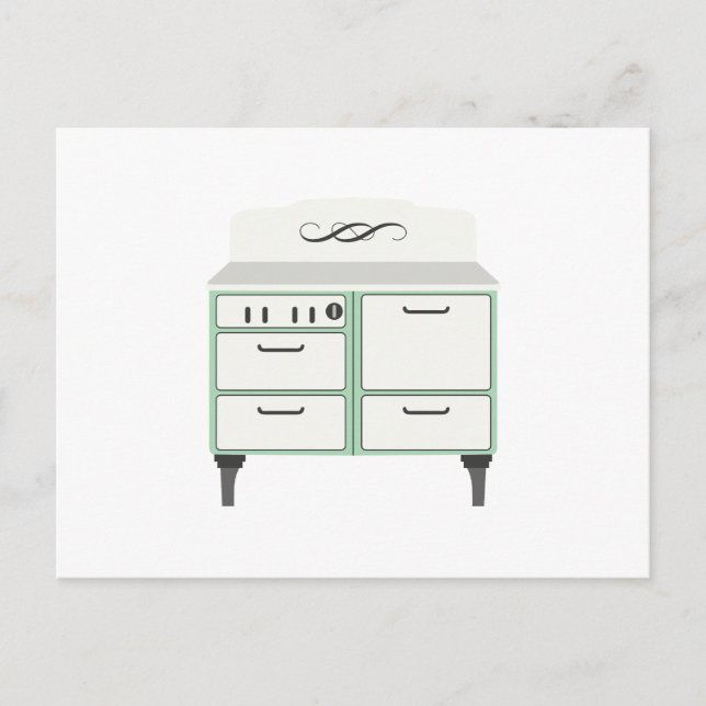 Postal Horno Vintage (Anverso)