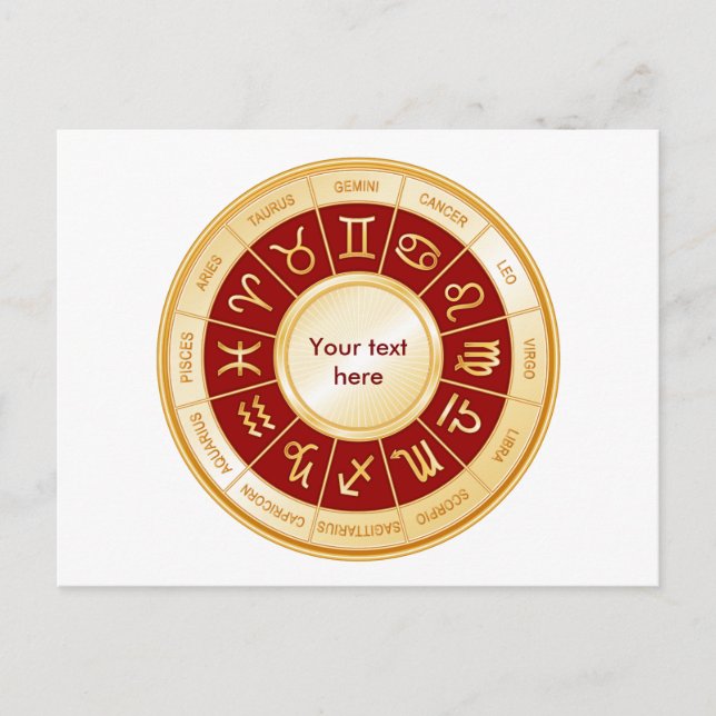 Postal Horoscope Mandala (Anverso)