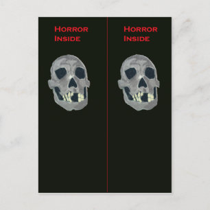 Postal Horror dentro del marcador