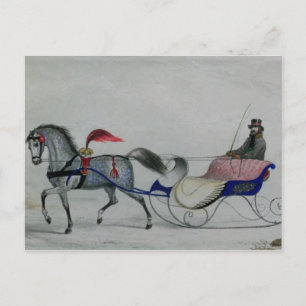 Postal Horse Drawn Sleigh