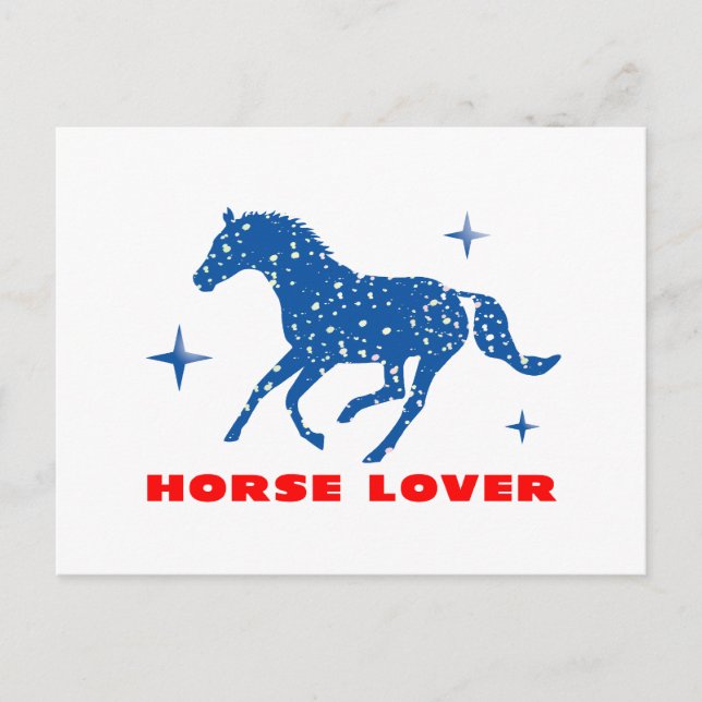 Postal Horse Lover (Anverso)