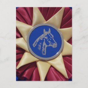 Postal Horse Show Rosette