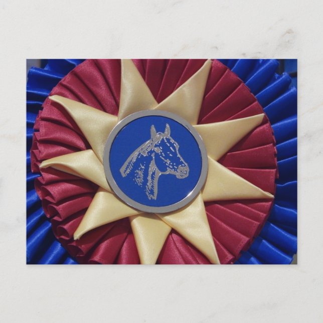 Postal Horse Show Rosette (Anverso)