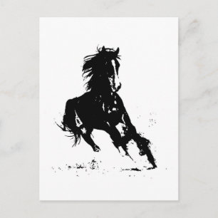 Postal Horse Silhouette